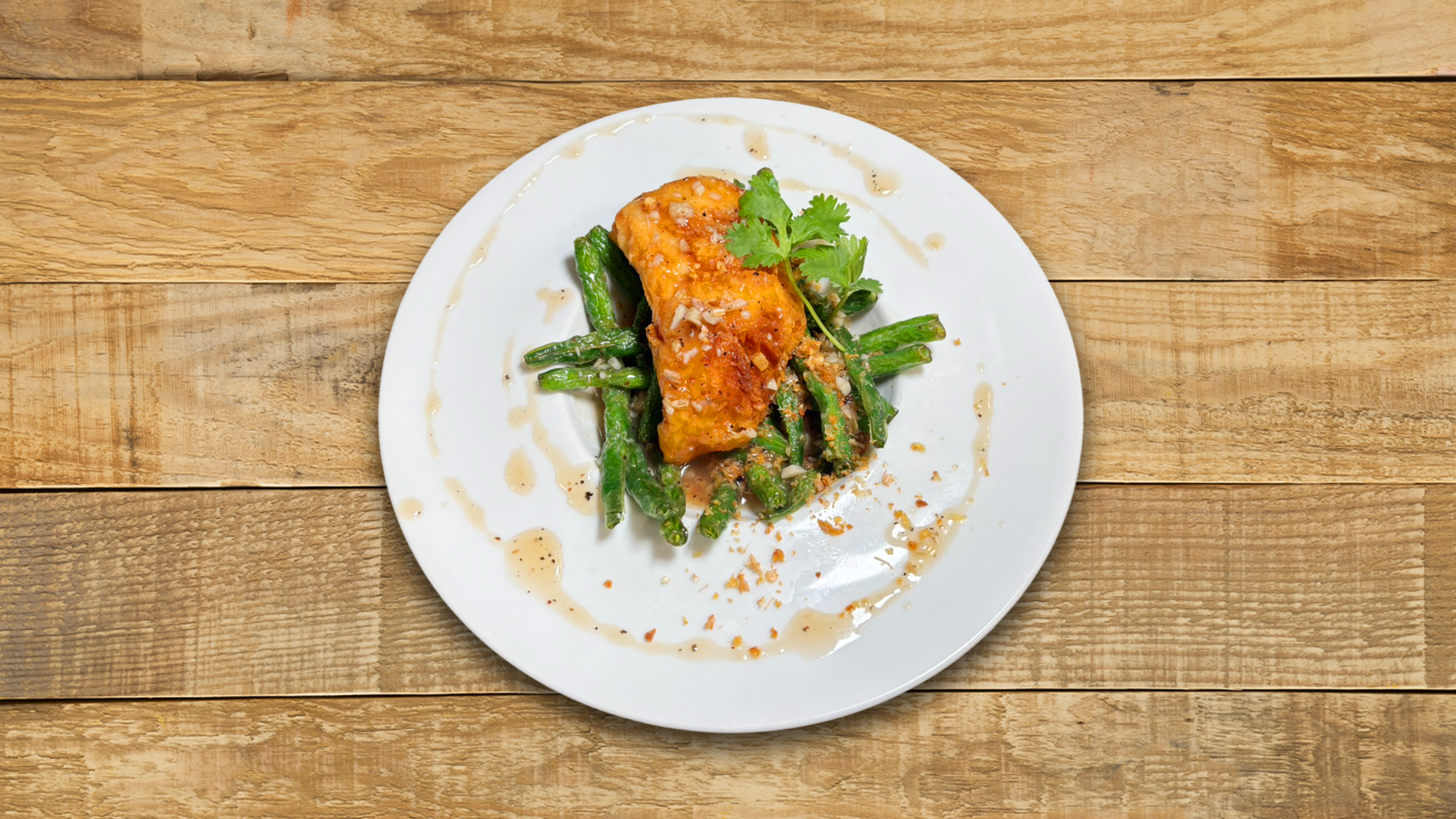 Chilean Sea Bass Garlic Sauce