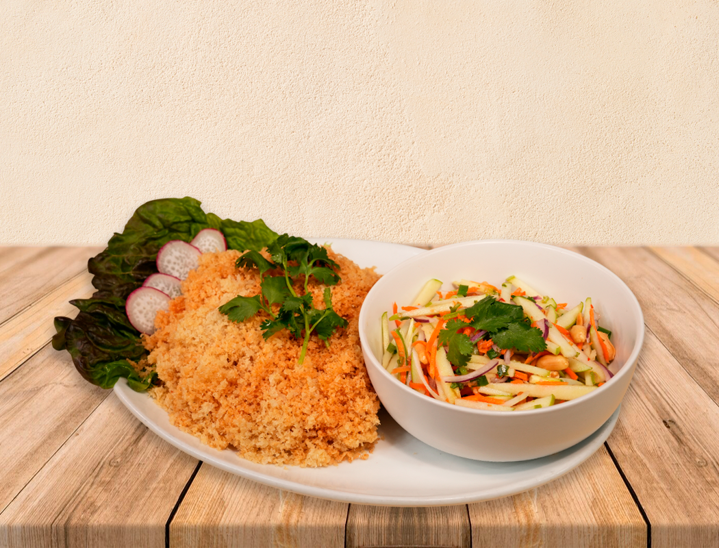 Crispy Catfish Salad