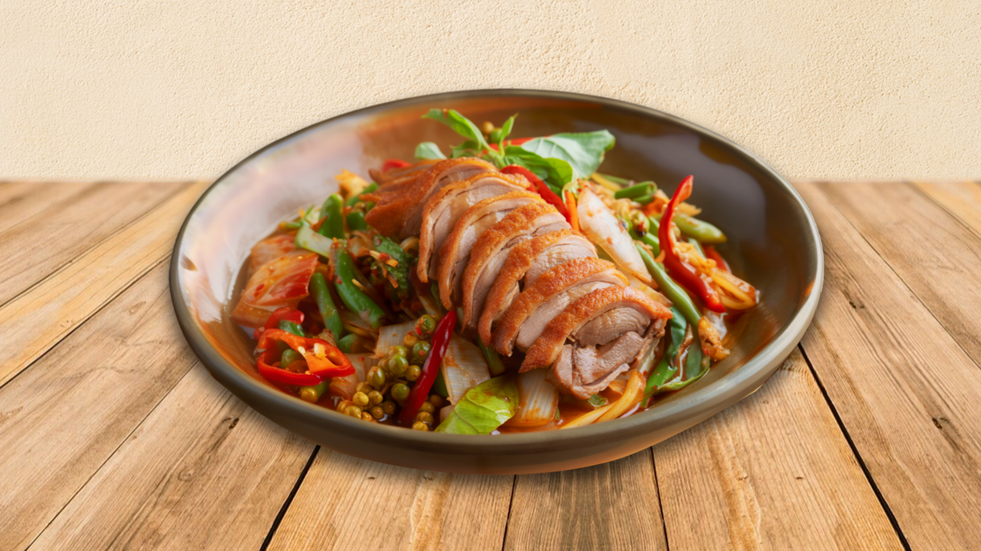Crispy Duck Pad Cha