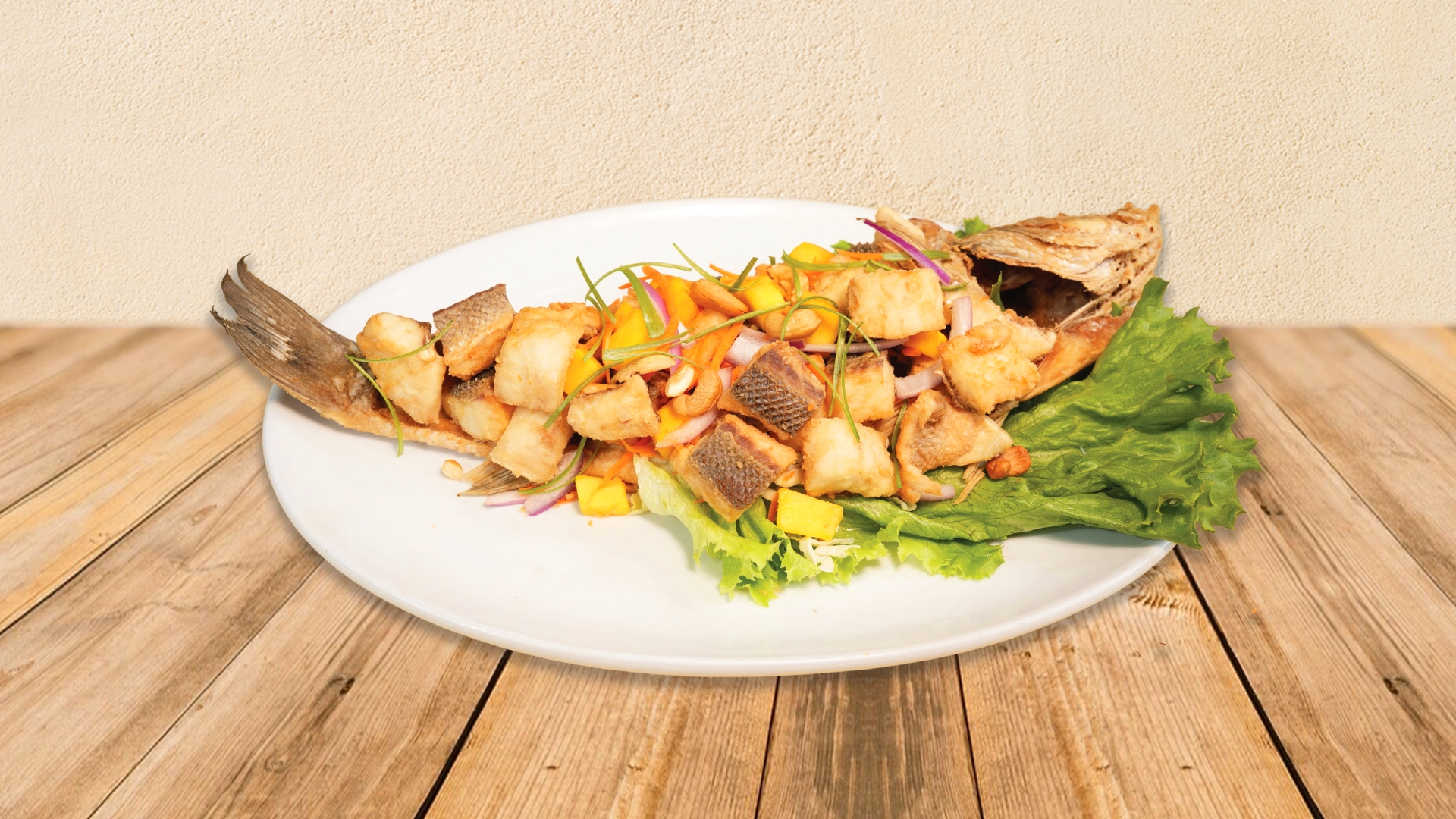 Red Snapper with Mango Salad