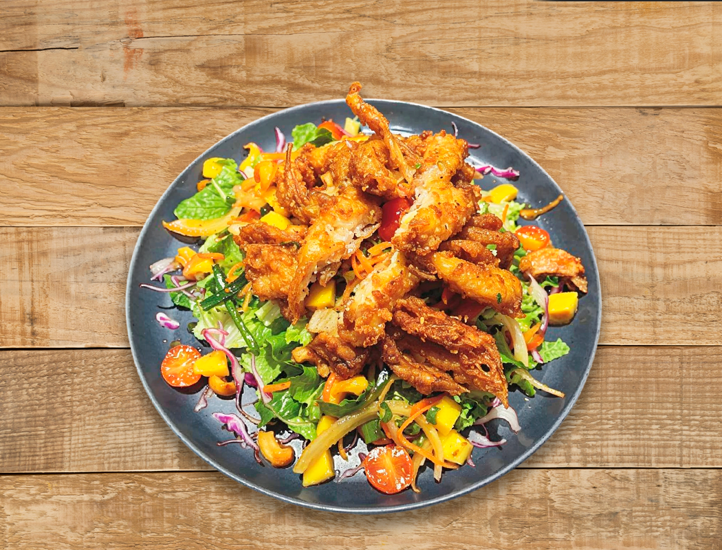 Soft Shell Crab Salad