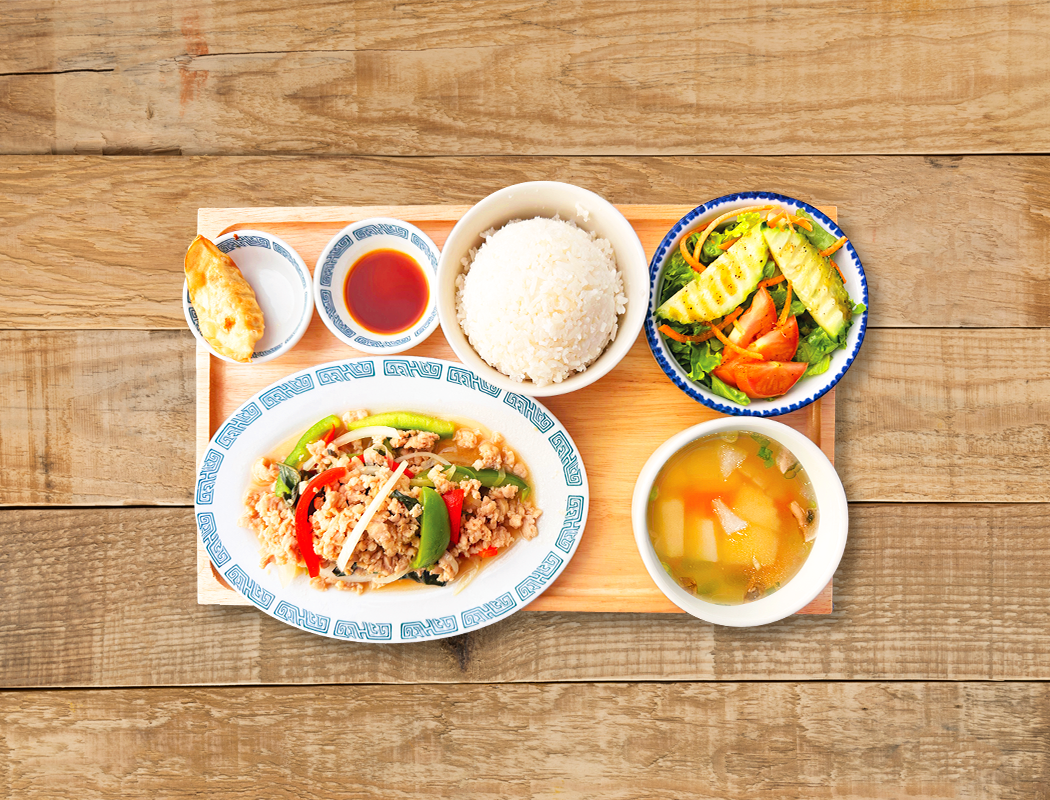 Pad Ka Pow Chicken