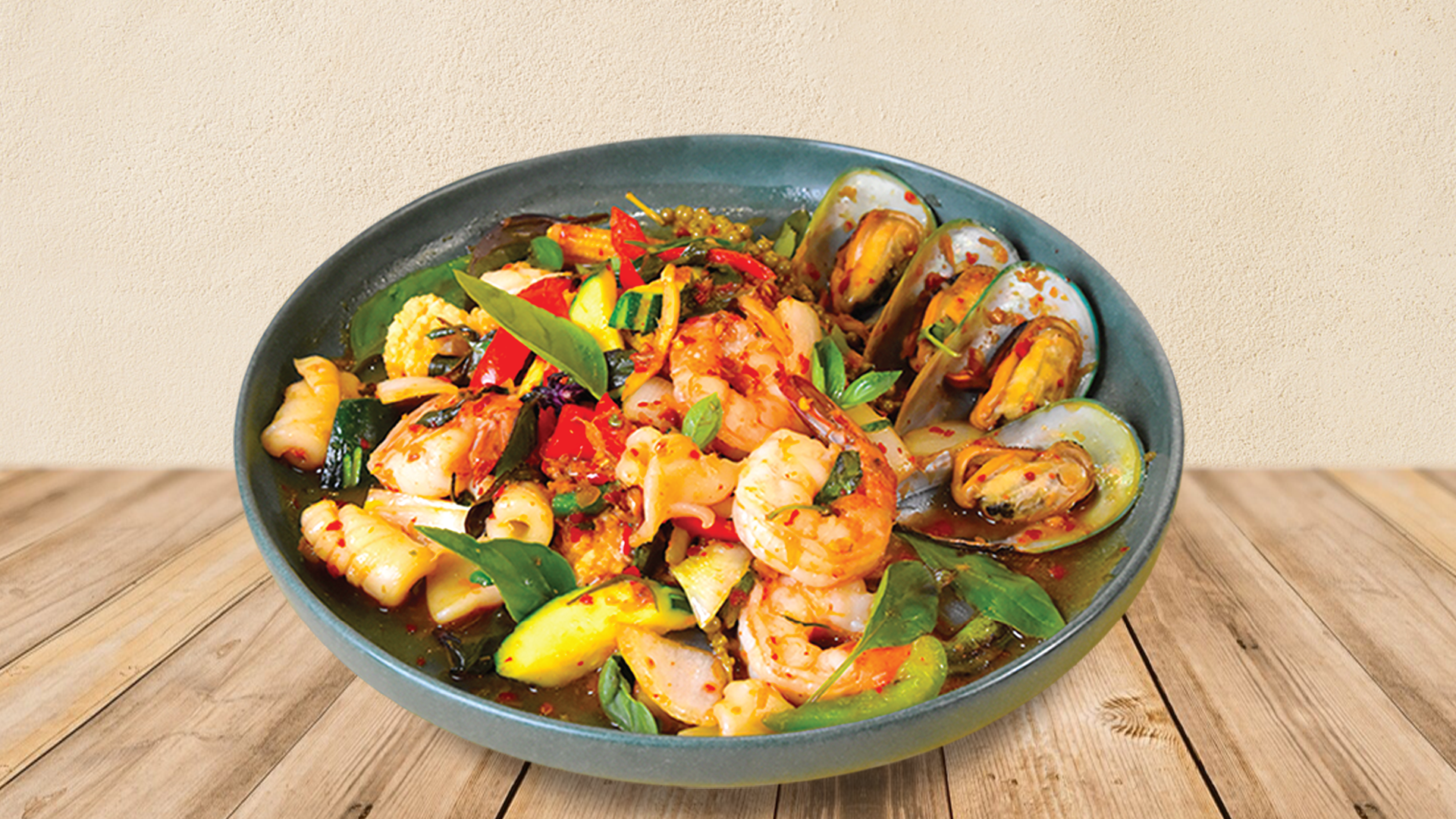 Seafood Pad Cha